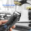 Jectse Men Body Hair Clipper Incisive Blade, USB Rechargeable Electric Hair Shaver for Groin Armpit Chest view 4