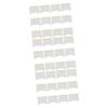 Beavorty 480pcs Eyelash Cleaning Pads for Makeup Removal Non-woven Wipe Pads for Eyelash Extensions Suitable for Salon Home Use Practical and Safe view 1
