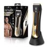 Cutting Edge Body Trimmer for Men, Waterproof Body Hair Trimmer with Adjustable Guide Comb & Light, Ceramic Blade, LCD Indicator, Rechargeable 90 Minute Run-Time, Hypoallergenic & Irritation-Free view 1