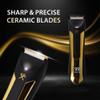 Cutting Edge Body Trimmer for Men, Waterproof Body Hair Trimmer with Adjustable Guide Comb & Light, Ceramic Blade, LCD Indicator, Rechargeable 90 Minute Run-Time, Hypoallergenic & Irritation-Free view 3