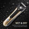 Cutting Edge Body Trimmer for Men, Waterproof Body Hair Trimmer with Adjustable Guide Comb & Light, Ceramic Blade, LCD Indicator, Rechargeable 90 Minute Run-Time, Hypoallergenic & Irritation-Free view 4