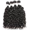 Bundles Human Hair Extensions - Water Wave - Bundle Sale - Premium Quality- 100gram 3 Bundles - 5x5 HD Closure (16", 18", 20", 5x5 14", 2) view 2