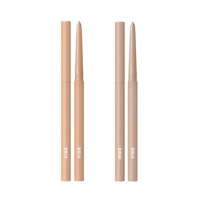 BBIA Last Auto Gel Eyeliner Waterproof Eyeliner 2P SET / (12 CREAM BEIGE) + (13 PEANUT BEIGE) Bundle