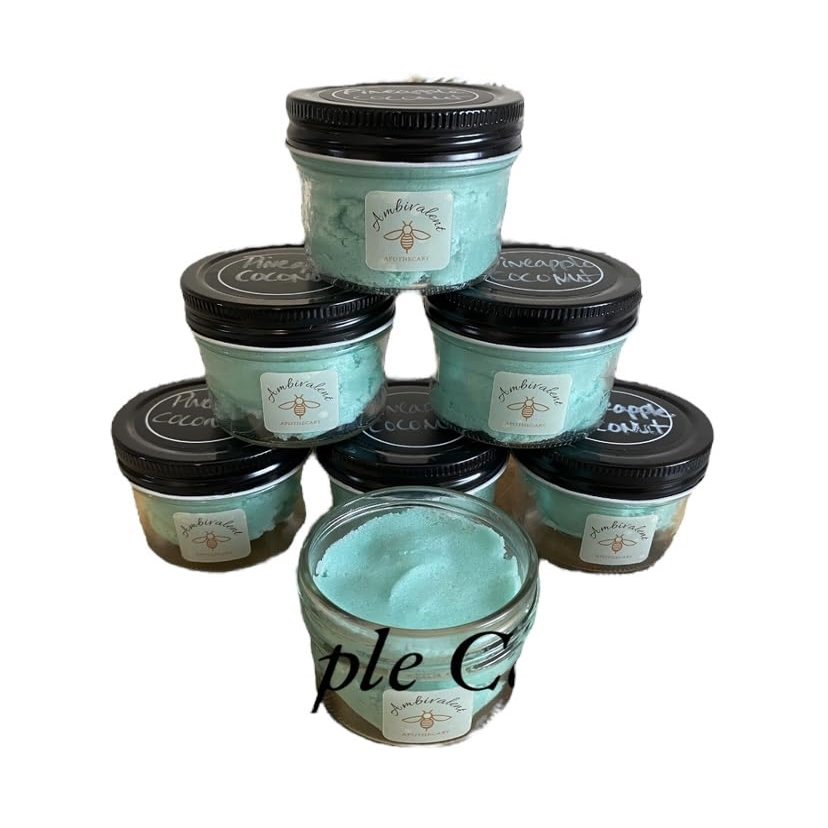 Ambivalent Apothecary All Natural, Organic Scrubs (Pineapple Coconut)