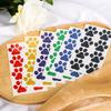 30 sheets 240pcs Dog Paw Glitter Temporary Tattoos, Paw Print Tattoo Face Tattoos Sticker Dog Paw Body Tattoos for Women Girls Face Body Accessories view 4