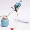 1 Pair Chinese Retro Style Metal Phoenix Hairpins Clips Handmade Hair Stick view 3