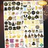 10 Sheets New Year's Eve Temporary Tattoos  2025 Party Decorations, Favors & Supplies for Adults Kids Men Women, Happy New Year Celebration Stickers Gifts view 3