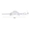 1PC Hair Stick Shape Hair Crown Ancient Style Hanfu Hair Crown Hair Bun Holder Pin Chinese Style Ribbon Tassel Hair Stick Hairpin Headwear(B) view 4