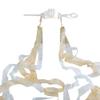 1PC Hair Stick Shape Hair Crown Ancient Style Hanfu Hair Crown Hair Bun Holder Pin Chinese Style Ribbon Tassel Hair Stick Hairpin Headwear(C) view 1