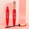 4d Fiber Mascara Fiber Long Curly No Dizzy Crown Shaped Mascara 10ml Dark Persistent Dense Curling Mascara view 4