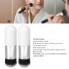 2pcs Mini Makeup Brush, Soft Portable Makeup Brush, Artificial Fiber Brush, White Silver for Blush Comfortable to Use view 3