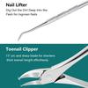 Ingrown Toenail Removal Kit, Pedicure Tools Kit Professional Knife Set Stainless Steel Ingrown Toenail Tool Foot Care Tools Nail Cuticle Remover (6 Pcs Set) view 4