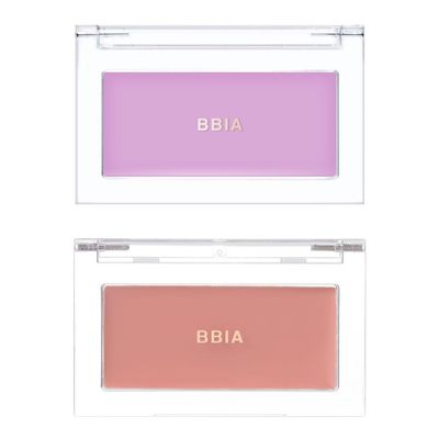 BBIA Ready To Wear Downy Cheek Cream Blush 2P Set (04 DOWNY LAVENDER + 06 DOWNY FIG) / Blendable and Lightweight Cheek Makeup, Highly Pigmented with Long Wearing Formula