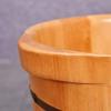 BABYCE Foot Soak Handmade Wooden Footbath Tubs, Foot Relaxing Barrel Foot Bath Spa Bowl for Feet Stress Relief (Color : A) view 3