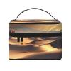 AthuAh Sahara Desert Travel Cosmetic Bag With Zipper, Large Capacity, Unisex, Suitable For Outdoor, Sports, Travel, Etc. view 1