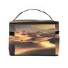 AthuAh Sahara Desert Travel Cosmetic Bag With Zipper, Large Capacity, Unisex, Suitable For Outdoor, Sports, Travel, Etc. view 2