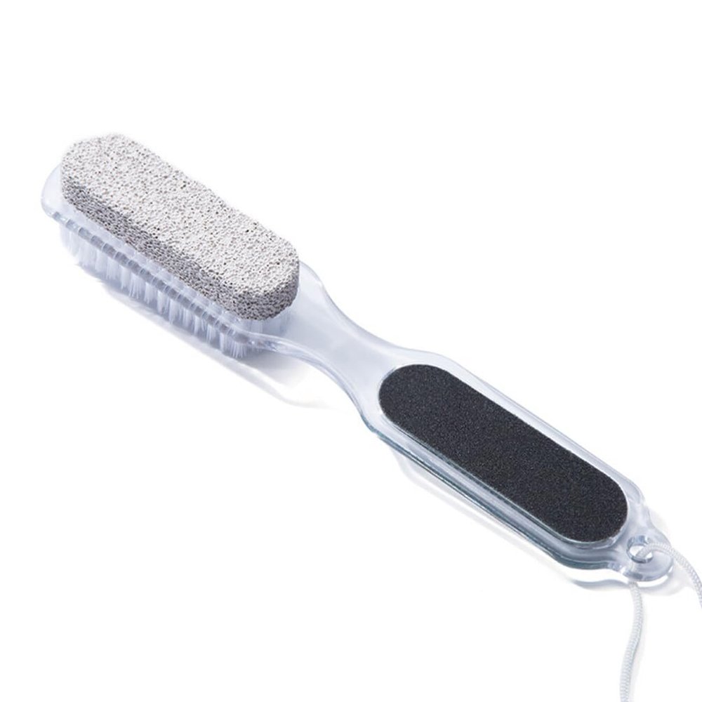 COHEALI Foot Care Kit Pumice Stone and Nail Brush for Dead Skin Removal Ergonomic Foot File and Reducer for Home Pedicure and