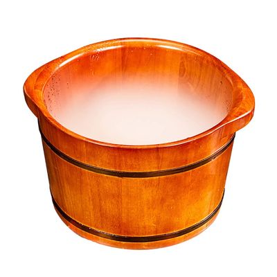 BABYCE Foot Soak Handmade Massage Bucket Foot Bath, Foot Spa Wash Bucket Feet Bath Basin Tub Foot Bath Spa Bowl for Feet Stress