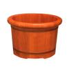 BABYCE Foot Soak Massage Foot Barrel, Volume Smooth Surface Sauna Wooden Bucket Foot Bath Spa Bowl for Feet Stress Relief (Color : A) view 1