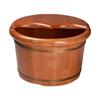 BABYCE Foot Soak Handmade Footbath Basin, footbaths Smooth Surface, Bathroom Accessories Foot Bath Spa Bowl for Feet Stress Relief view 1
