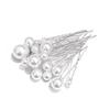 32 Pcs Pearl Hair Pins Bridal Wedding U Shape Hair Accessories Bobby Clips for Brides and Bridesmaids Hair Style view 1