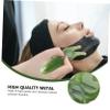 FOMIYES 2pcs Natural Resin Nose Scraper Two-pronged Gua Facial Tool for Nose Care and Relaxation and Self-Care for Family and Friends view 2