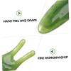 FOMIYES 2pcs Natural Resin Nose Scraper Two-pronged Gua Facial Tool for Nose Care and Relaxation and Self-Care for Family and Friends view 3