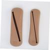FOMIYES 3sets Silicone Makeup Brush Holder Case Makeup Sponge Compact Brush Organizer Bag for Travel Tools Holder view 3