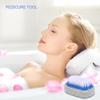 6pcs Pumice Stone Nail Tools Nail Scrubber Beauty Pedicure Supplies Foot Scrubber Remove Pedicure Brush Scraping Plate Foot Beauty Brush Exfoliating Foot Scraper view 2