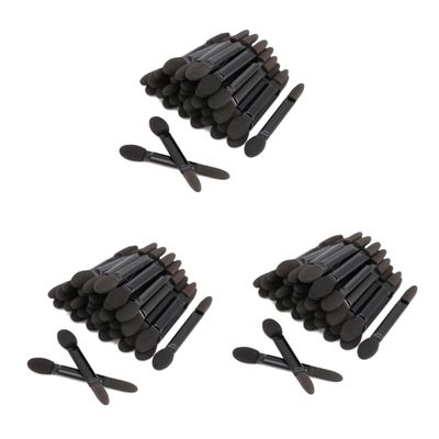 FOMIYES 150pcs Double-headed Eyeshadow Makeup Brush Lightweight Soft Sponge Applicators for Blending Eye Shadow for Daily Use Travel and Parties