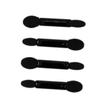 FOMIYES 150pcs Double-headed Eyeshadow Makeup Brush Lightweight Soft Sponge Applicators for Blending Eye Shadow for Daily Use Travel and Parties view 3