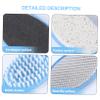 FOMIYES Foot Care Kit Exfoliating Tool Pumice Stone Nail File and Brush Ergonomic Design for Smooth Skin and Reduction Random Color view 2