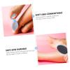 FOMIYES Foot Care Kit Exfoliating Tool Pumice Stone Nail File and Brush Ergonomic Design for Smooth Skin and Reduction Random Color view 4