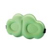 Light Uxury Ice Silk Cloud Macaron Eye Mask Breathable Traceless Warm Double-Sided Ice Silk Eye MaskLL view 2