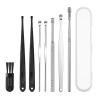 TENWEL 8-Piece Earpick Tool, Earpick Tool, Household Convenience, Cleaning Brush Earpick Spoon view 1