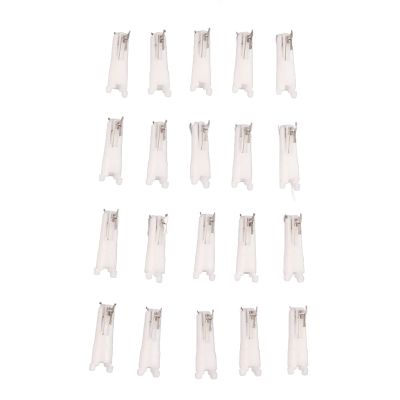 Pilipane Steel Blades, 20pcs Nose Hair Trimmer Replacement Heads, Travel, Friendly Accessories for Men