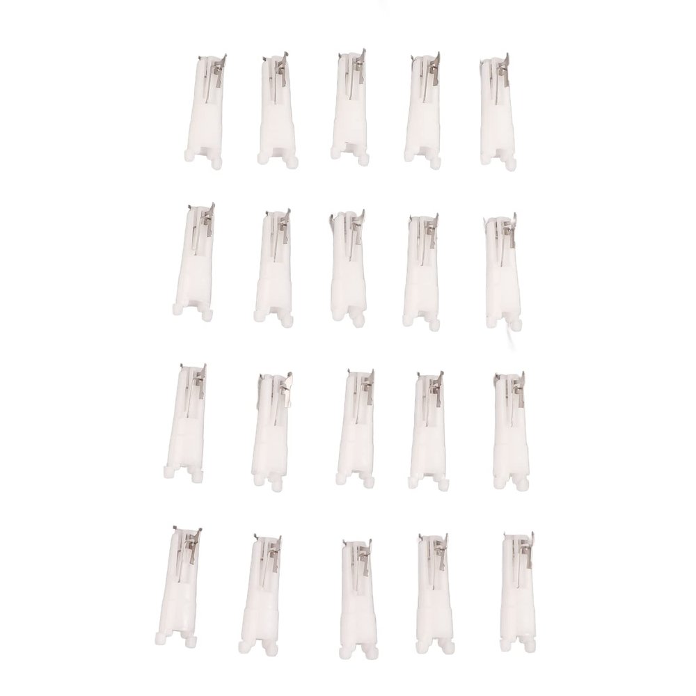 Pilipane Steel Blades, 20pcs Nose Hair Trimmer Replacement Heads, Travel, Friendly Accessories for Men