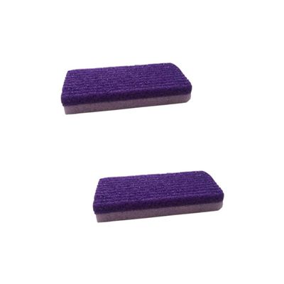 Beaupretty 2pcs Foot Remover Scrubber for Exfoliating Dead Skin Cracked Heels and Calluses Portable Foot Care Tool and Enhanced Comfort