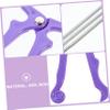 Beavorty 3pcs Face Hair Epilator Facial Hair Cleaner Portable Material Random Color view 2