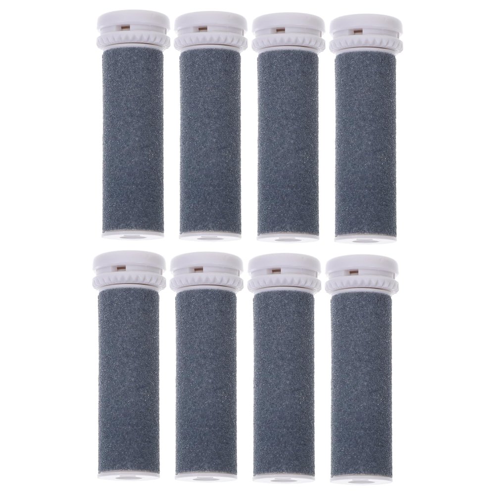 Beavorty 8pcs Extra Coarse Foot File Refill for Electric Foot Care Compact and Portable Pedicure Supplies for Smooth Calluses for Travel and Home Use