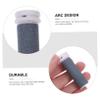 Beavorty 8pcs Extra Coarse Foot File Refill for Electric Foot Care Compact and Portable Pedicure Supplies for Smooth Calluses for Travel and Home Use view 2