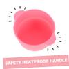 CIMAXIC 2pcs Silicone Wax Bowls High Temperature Resistant Non-stick Melting Bowls for Hair Removal for Waxing Easy Cleanup Random Colors view 3