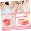 CIMAXIC 2pcs Silicone Wax Bowls High Temperature Resistant Non-stick Melting Bowls for Hair Removal for Waxing Easy Cleanup Random Colors view 4