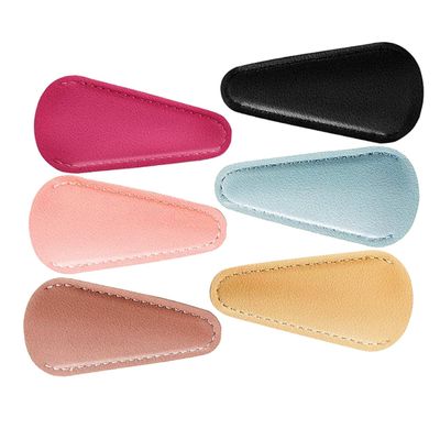 FRCOLOR 12pcs Pu Scissors Covers Sleeves for Beauty Tools Portable Scissor Sheaths for Eyebrow Scissors for Home and Salon Use Lightweight and Stylish