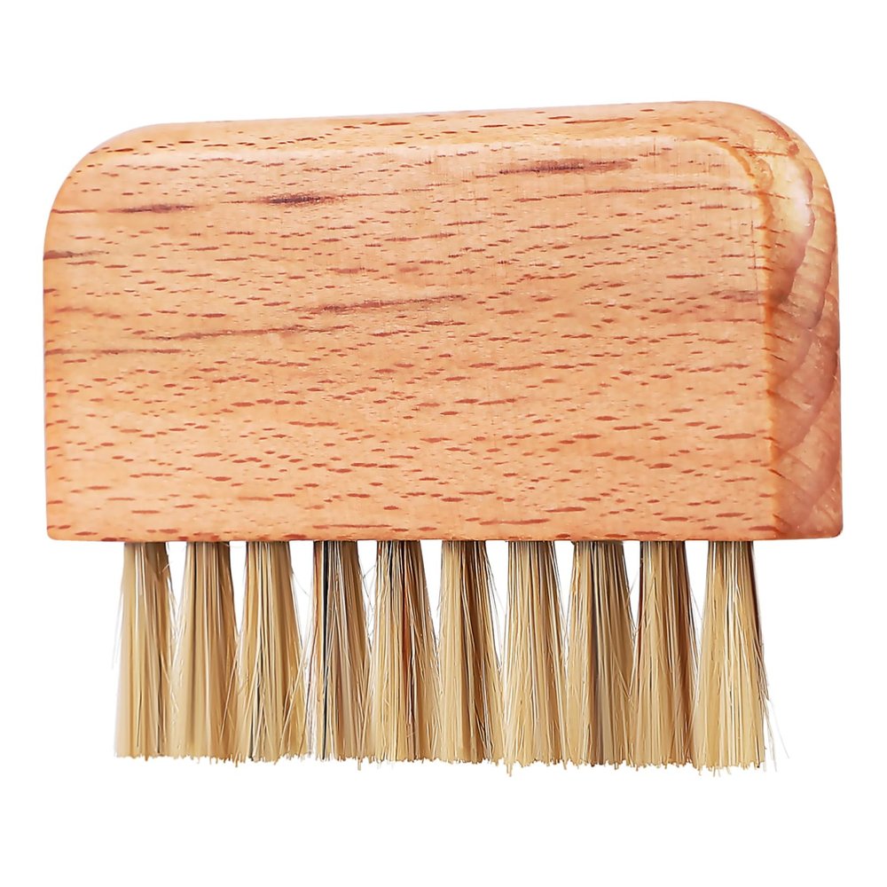 Beaupretty Wooden Nail Cleaning Brush Natural Bristles Versatile Scrubbing Tool for Fingernails and Toes Compact Design for for Nail Care and