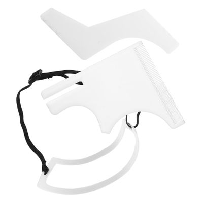 Beaupretty Hair Styling Comb Beard Guide Shaving Template Hairline Shaping Tool Beard Styling Accessories Men Random Color