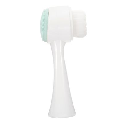 Beaupretty 2pcs Multifunction Manual Face Cleansing Brush Double-Sided Facial Brush Pore Cleansing Face Scrubber Exfoliator