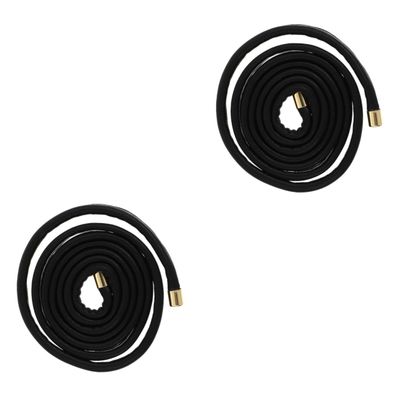 FRCOLOR 2 Pcs Hair Fixing Headband Ponytail Holder Band Women Headbands for Hair Pu Leather Wrap Wraps for Women Elastics Miss Bohemia Steel Wire Leather Aluminum Wire