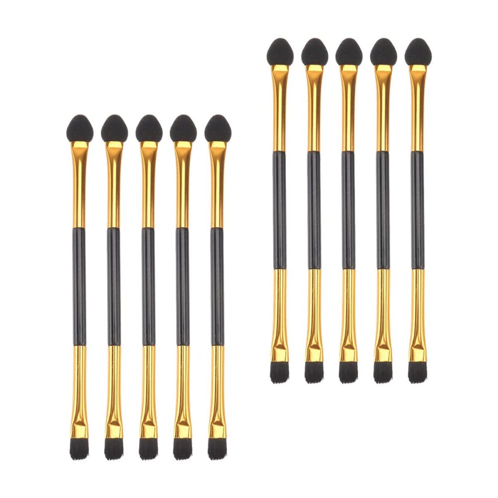 Beatifufu 20Pcs Double Ended Eyeshadow Brush Set Dual Sided Eye Shadow Applicators Professional Makeup Brushes for Precise Blending and Shading