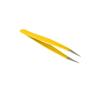 Ingrown Hair Removal Tweezers - Pointed | Stainless Steel | For women, men for eyebrow, splinters, ingrown hair | Comes with tip protector | BRAND STEP ZERO (Pineapple) view 1
